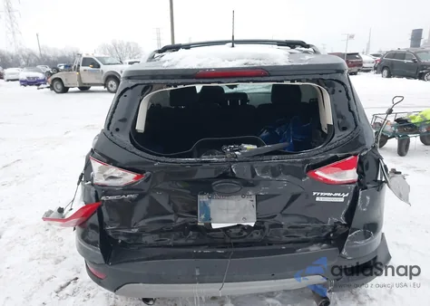 2013 Ford Escape Titanium from USA, damaged, VIN 1FMCU0J96DUD35451